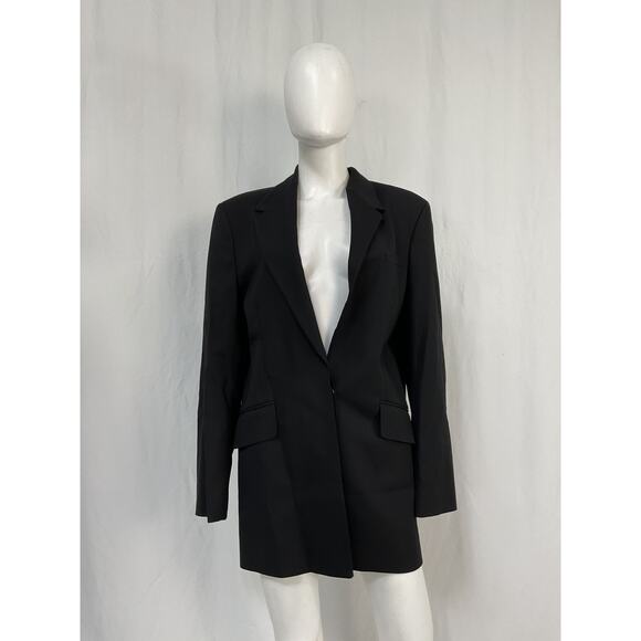 Gauge81 'Ratari' Black Viscose Blazer Size S - Picture 2 of 5